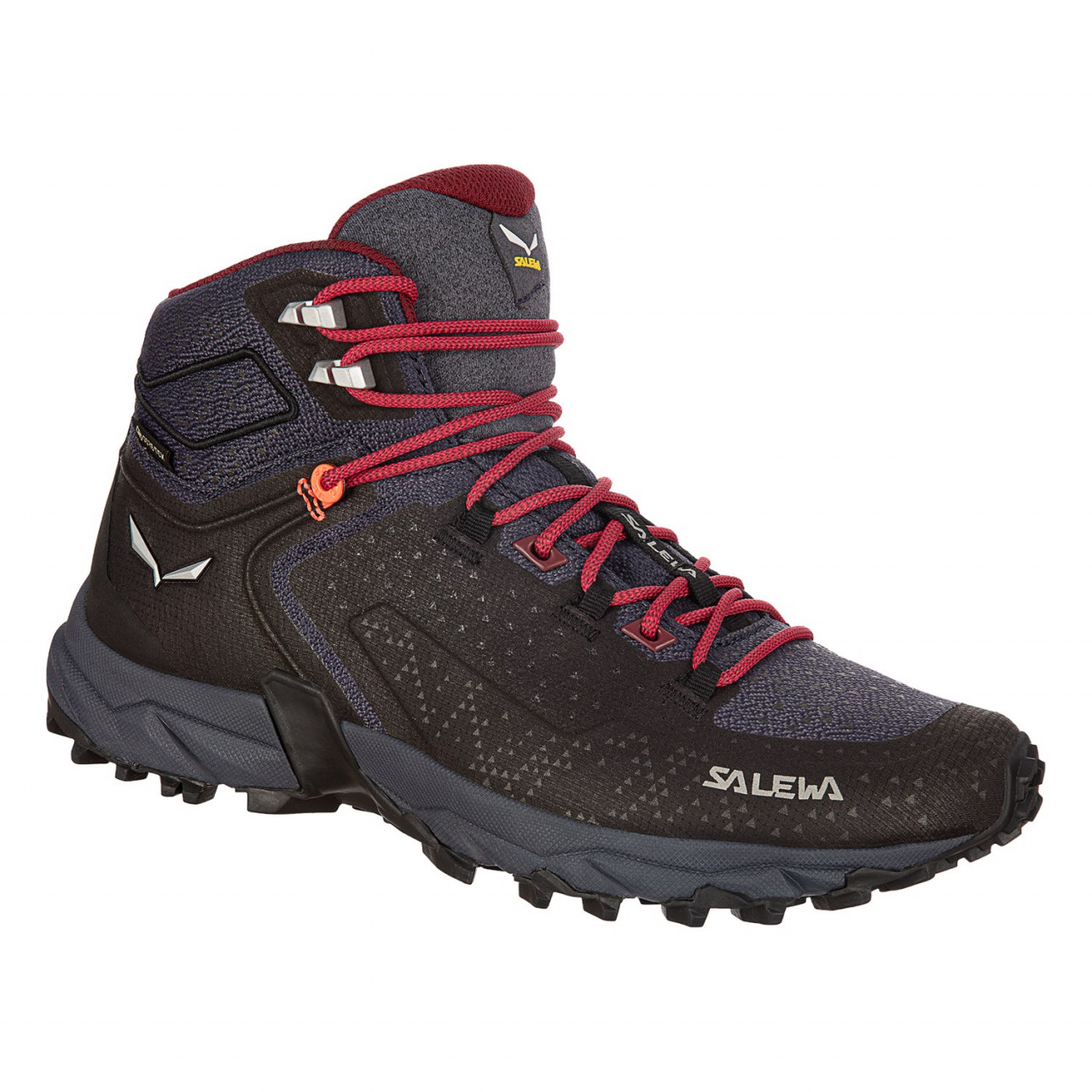 Botas Salewa Alpenrose 2 Mid GORE-TEX Mulher Pretas/Marrom 046DTNKFC